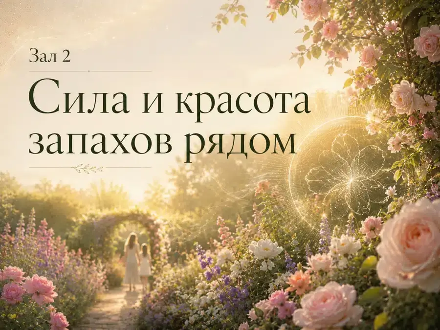 Зал 2. Сила и красота запахов рядом