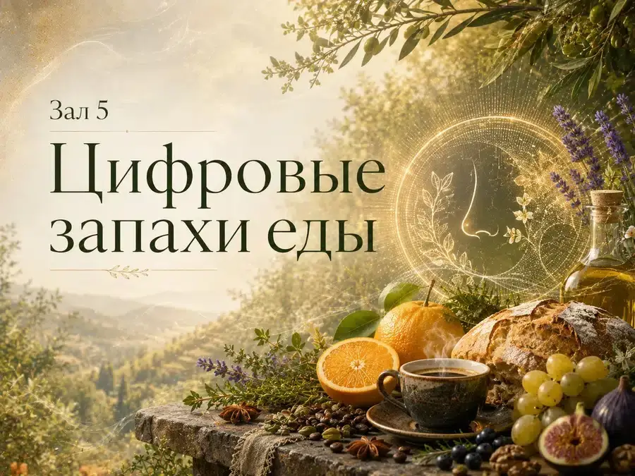 Зал 5. Цифровые запахи еды